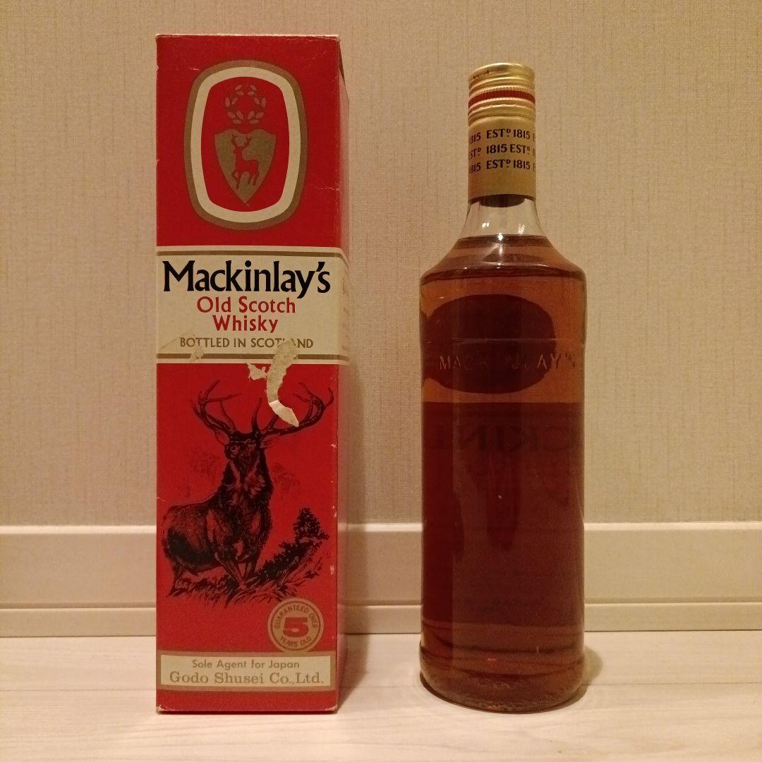 【未開栓】マッキンレー MACKINLAYS 5年 ウイスキー760ml 43度