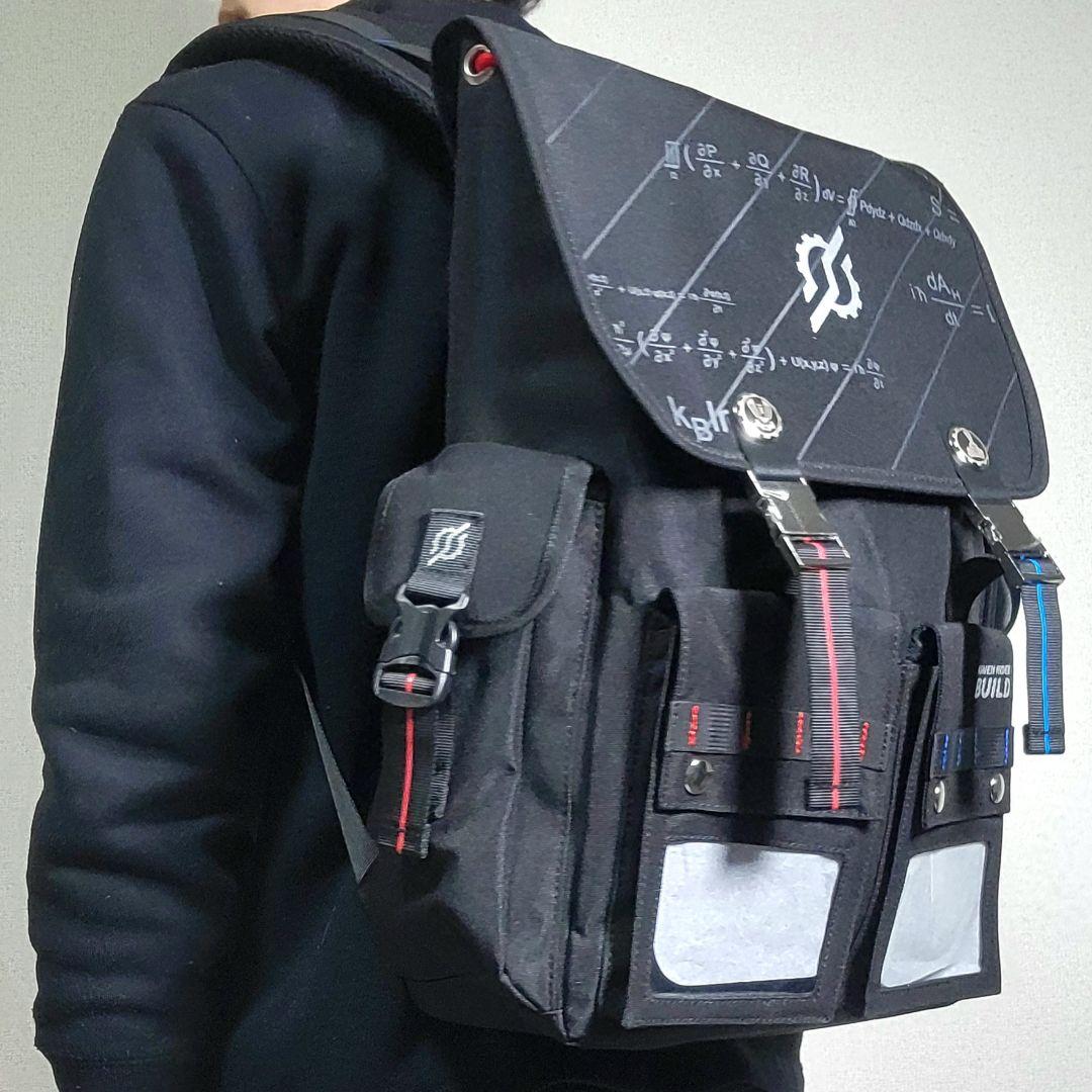 仮面ライダービルド　ラビットタンク モチーフ リュックサック