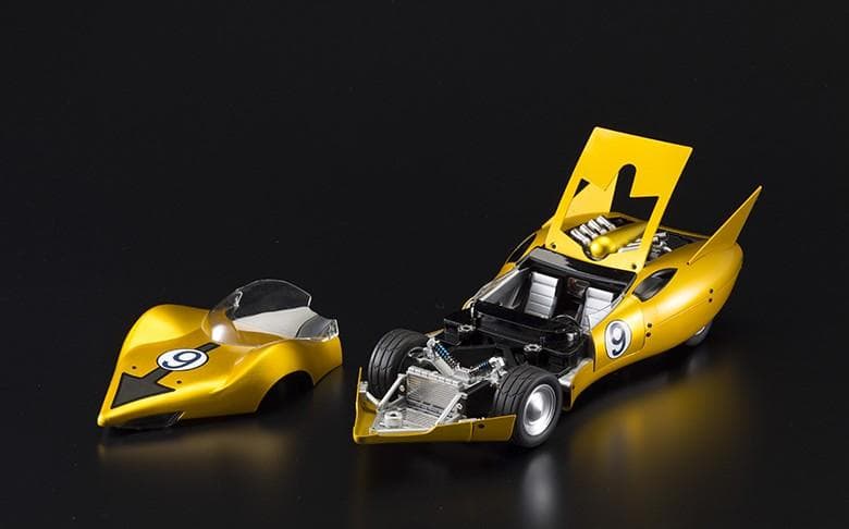 太陽さん1/18 マッハ号 流星号 Mach5 シュインハースGoGoGo