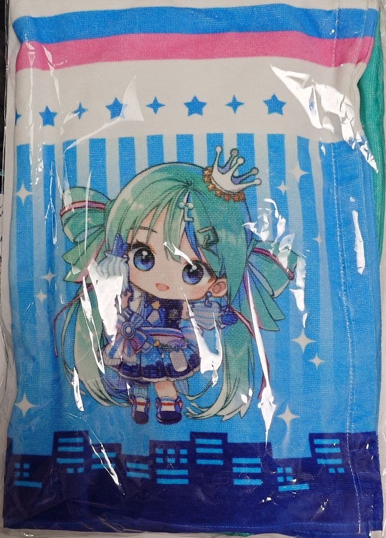 初音ミク LAWSON 50th ツインテールフードタオル