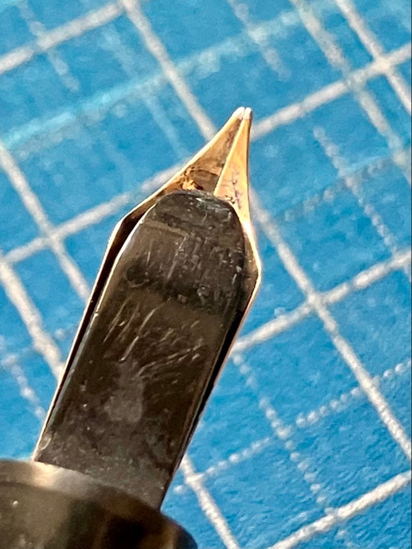 Waterman 52 万年筆 14金 ペンシル　7kゴールドバンド