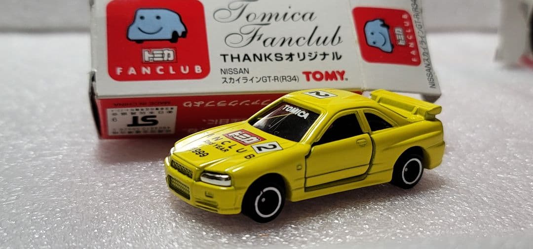【送料無料】未使用！ 2台セット ブルーバード GTR R34 ミニカー トミカ