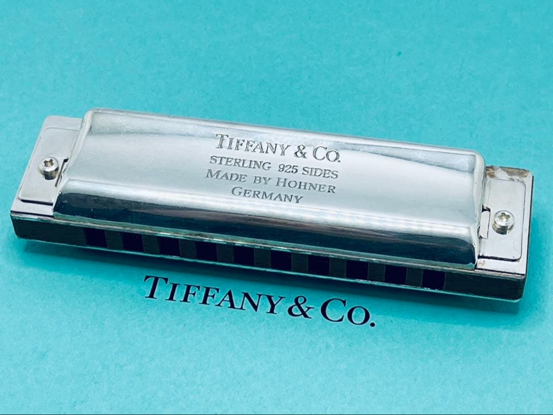 c857 ティファニー　HOHNER コラボ　ハーモニカ　925 ドイツ製