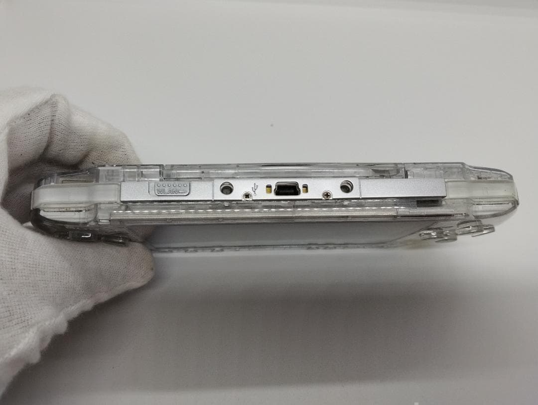 PSP 3000 すぐ遊べるセット【美品・カスタム】スケルトン　オプション追加