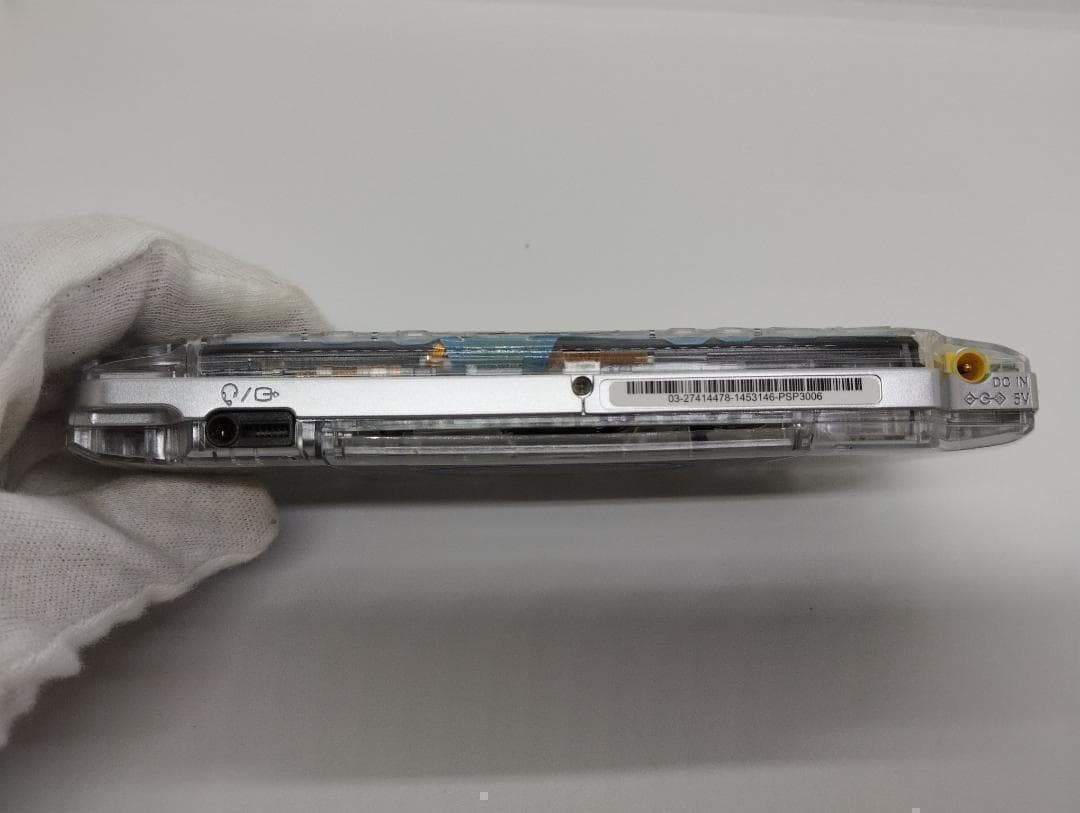 PSP 3000 すぐ遊べるセット【美品・カスタム】スケルトン　オプション追加
