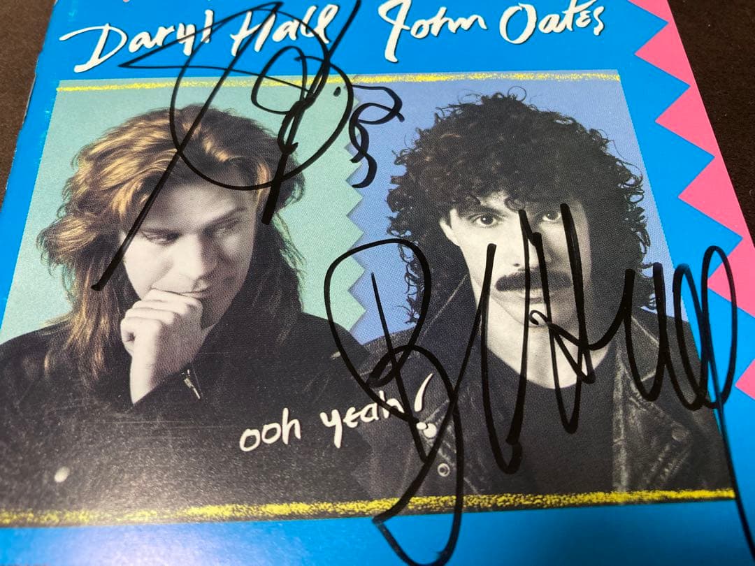 レア　ダリル・ホール&ジョン・オーツ　直筆サイン　CD ホール・アンド・オーツ