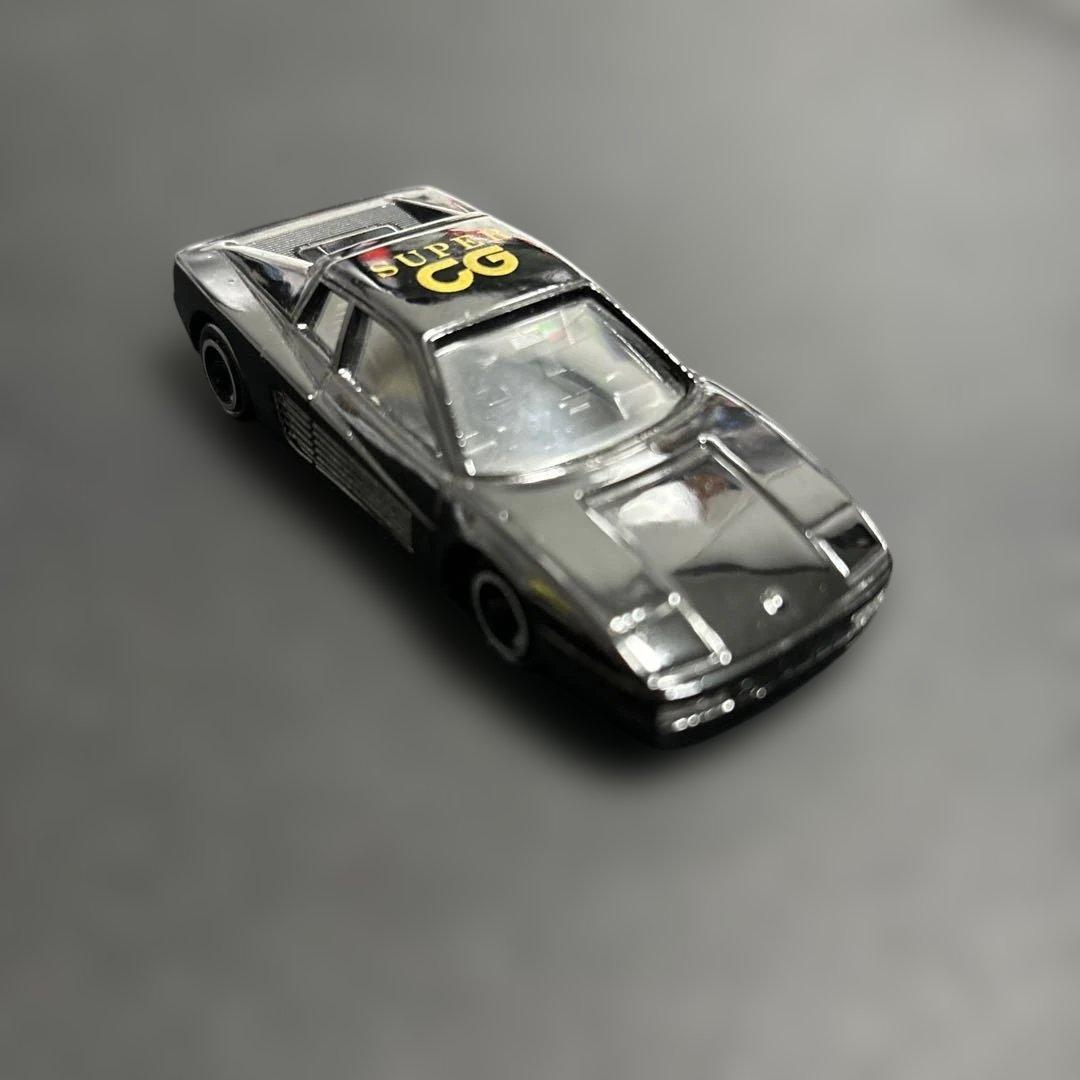 SUPER CG 黒ミニカー 箱付き テスタロッサ 非売品　限定