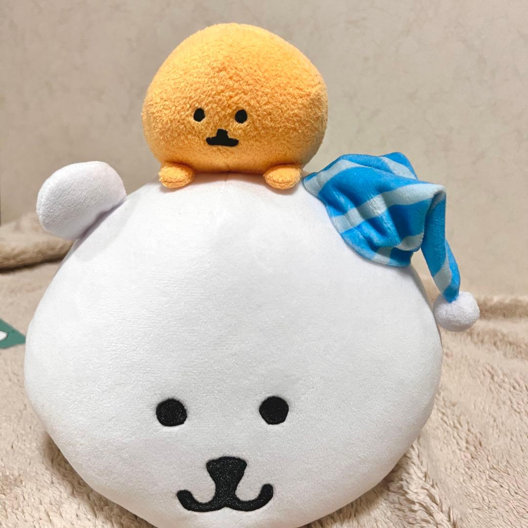 「レア」自分ツッコミくま　くじ　ぬいぐるみ 2点