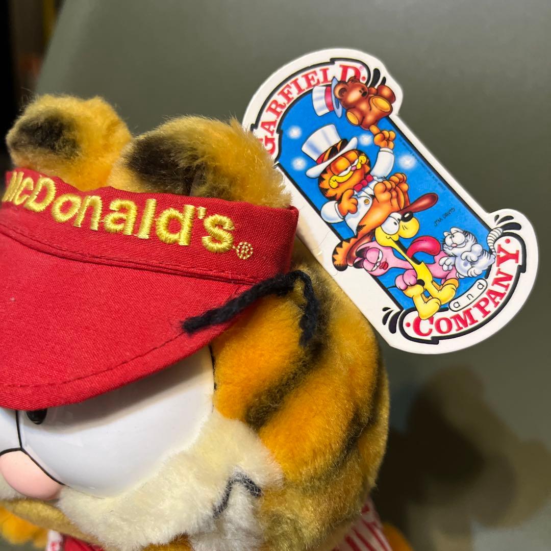 マクドナルド ガーフィールド ぬいぐるみ 1978-1981 ヴィンテージ