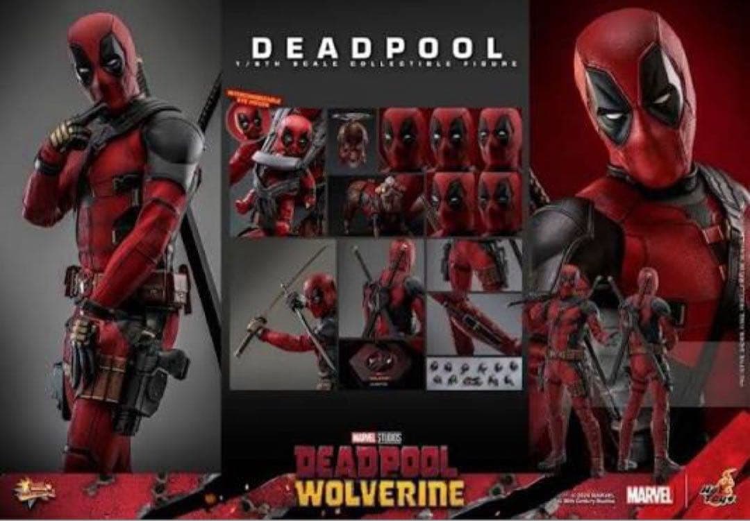 ホットトイズ hottoys デッドプール フィギュア ムービーマスターピース