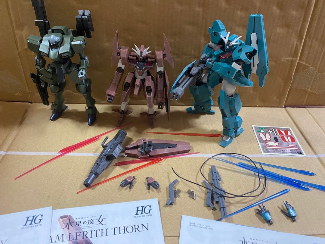 水星の魔女　ガンプラ　まとめ売り