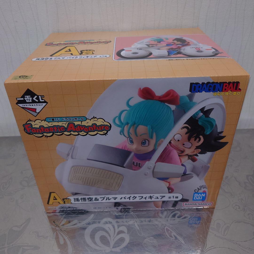 ドラゴンボール 一番くじ A賞 孫悟空＆ブルマ バイクフィギュア
