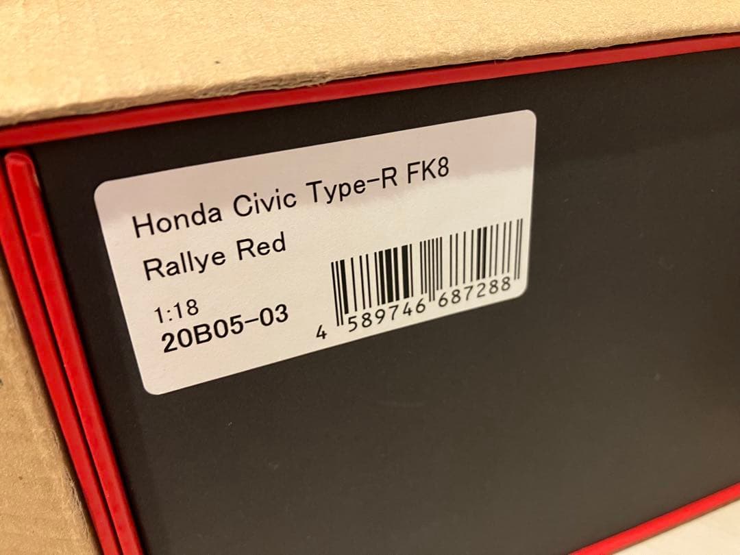 OneModel ホンダシビックタイプ R FK8 1/18