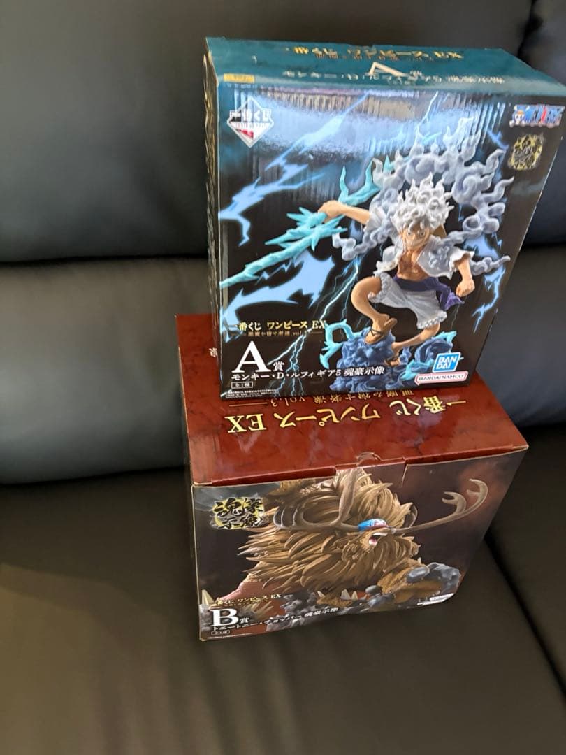 一番くじ ワンピース 悪魔を宿す者達 A賞B賞 ルフィ チョッパー フィギュア