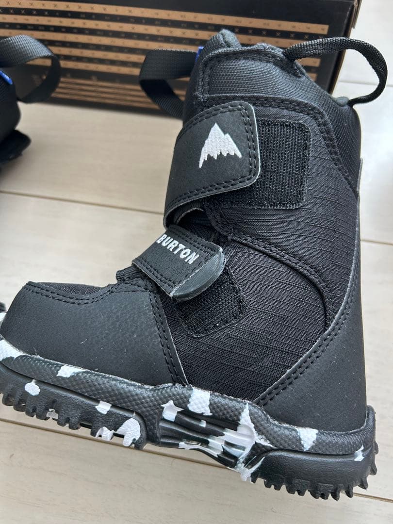 BURTON ミニグロム　スノーボードブーツ ブラック15.5〜16.5センチ