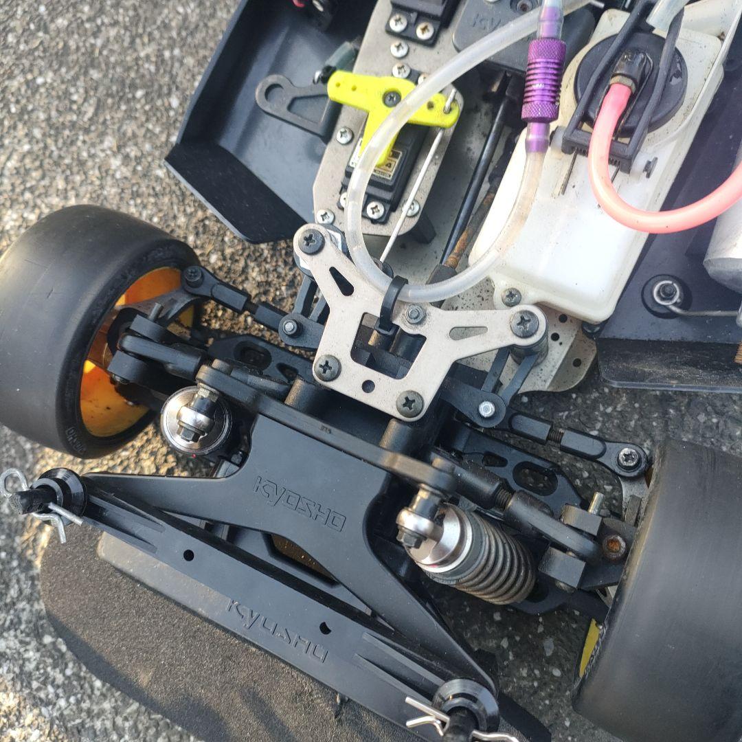 京商 1/8エンジンカー プロポ、メカ付き
