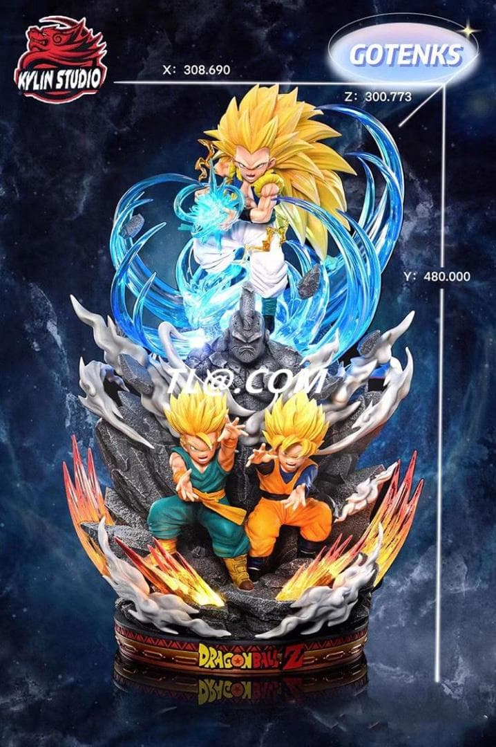 新品未開封『ドラコンボール』 Kylin ゴテンクス　ガレージキット スタチュー