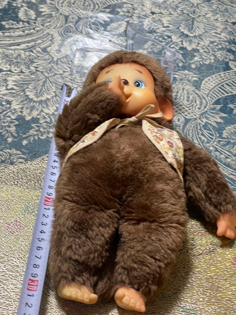 ぬいぐるみ VINTAGE MONCHICHI BLUE EYES