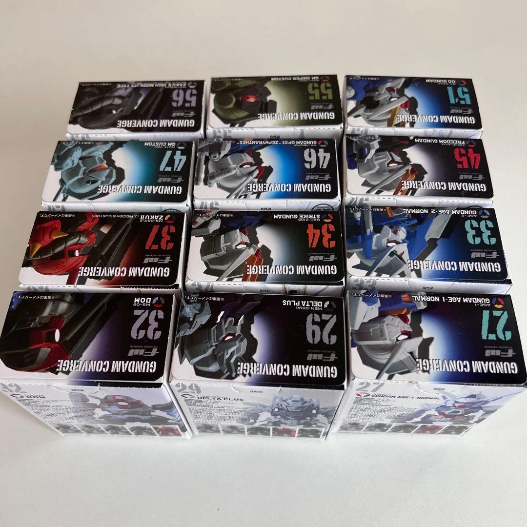 バンダイ　GUNDAM CONVERGE 21個セット