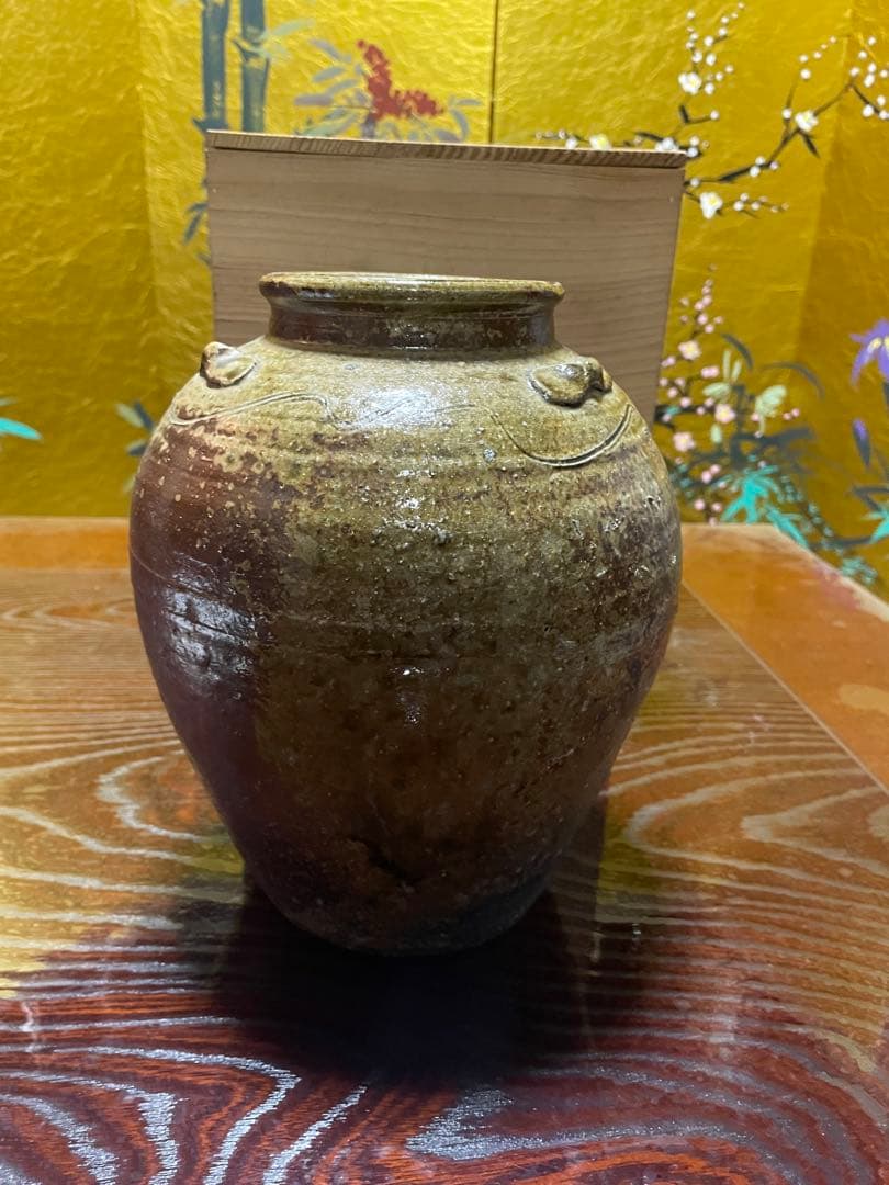 備前焼　壺