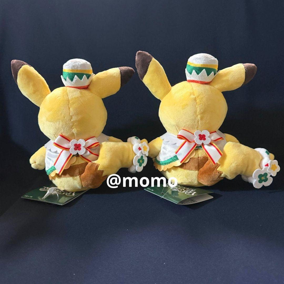 ポケパークカントー カーニバル衣装 ピカチュウ ぬいぐるみ