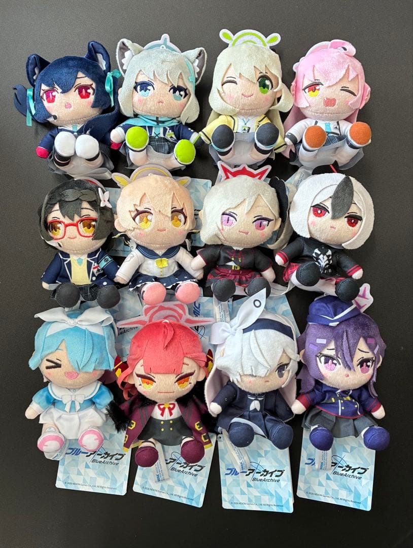 ブルーアーカイブ ミニぬいぐるみ vol.1 2 3 4 全12種