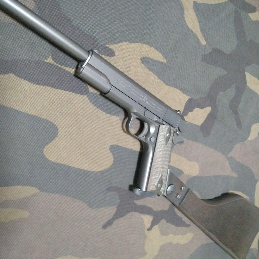 東京マルイ コルトガバメント M1911A1 ロングバレル　ストック　カスタム