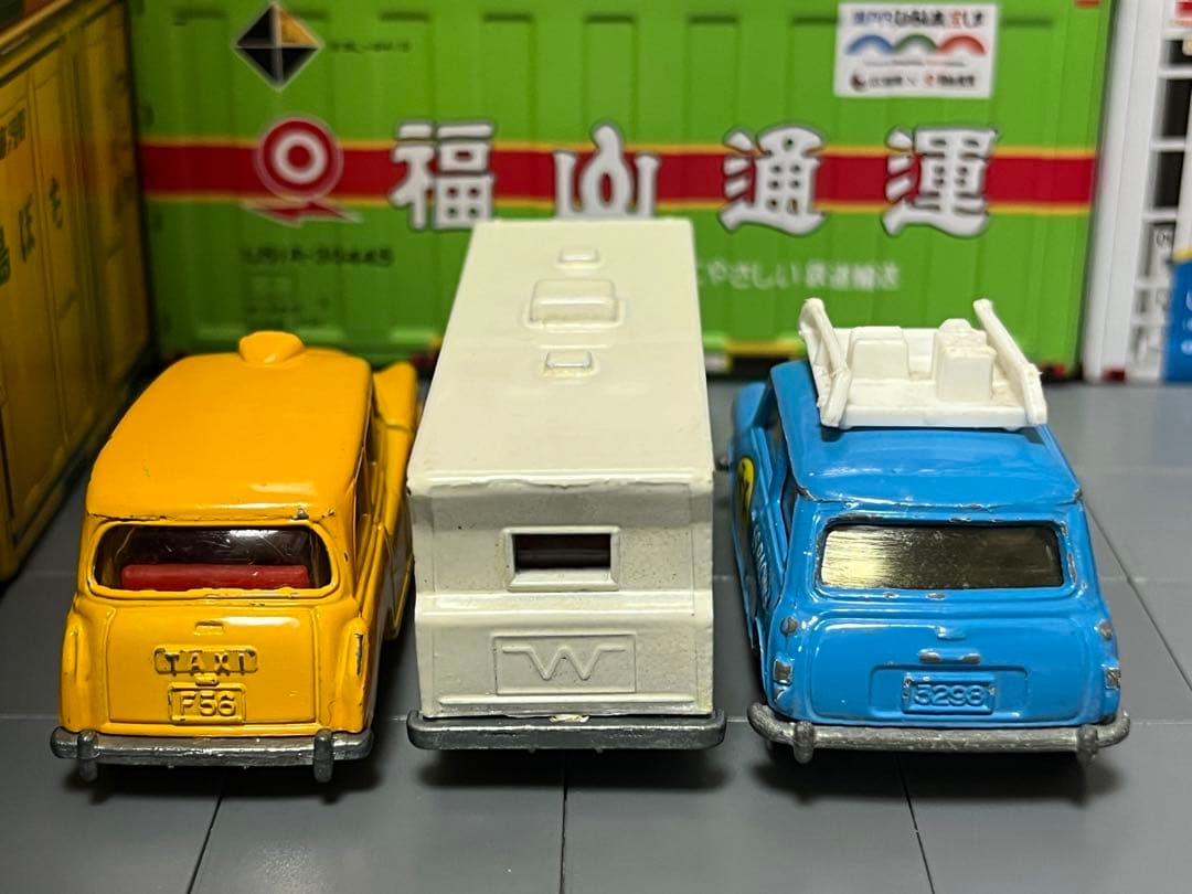 ★トミカ タクシーキャブ ウィネバゴ モーターホーム ミニクーパー タイプ