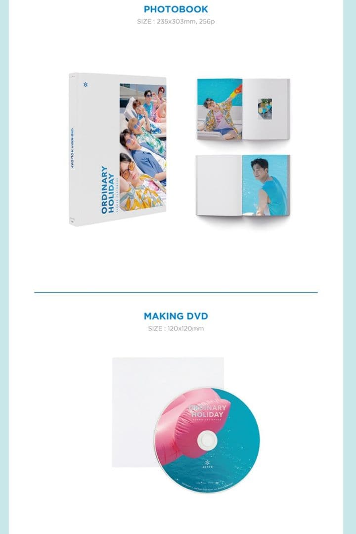 【ASTRO】ORDINARY HOLIDAY 写真集 韓国版 [新品未開封]