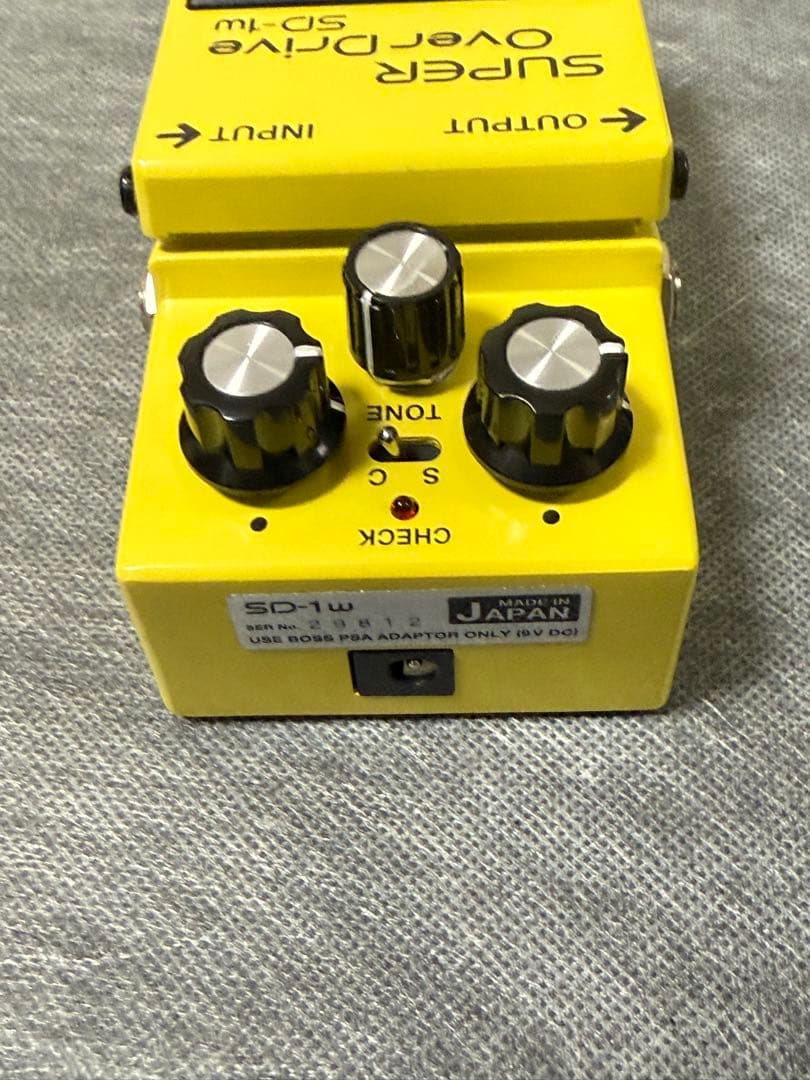 BOSS SD-1W WAZA CRAFT プレートセット