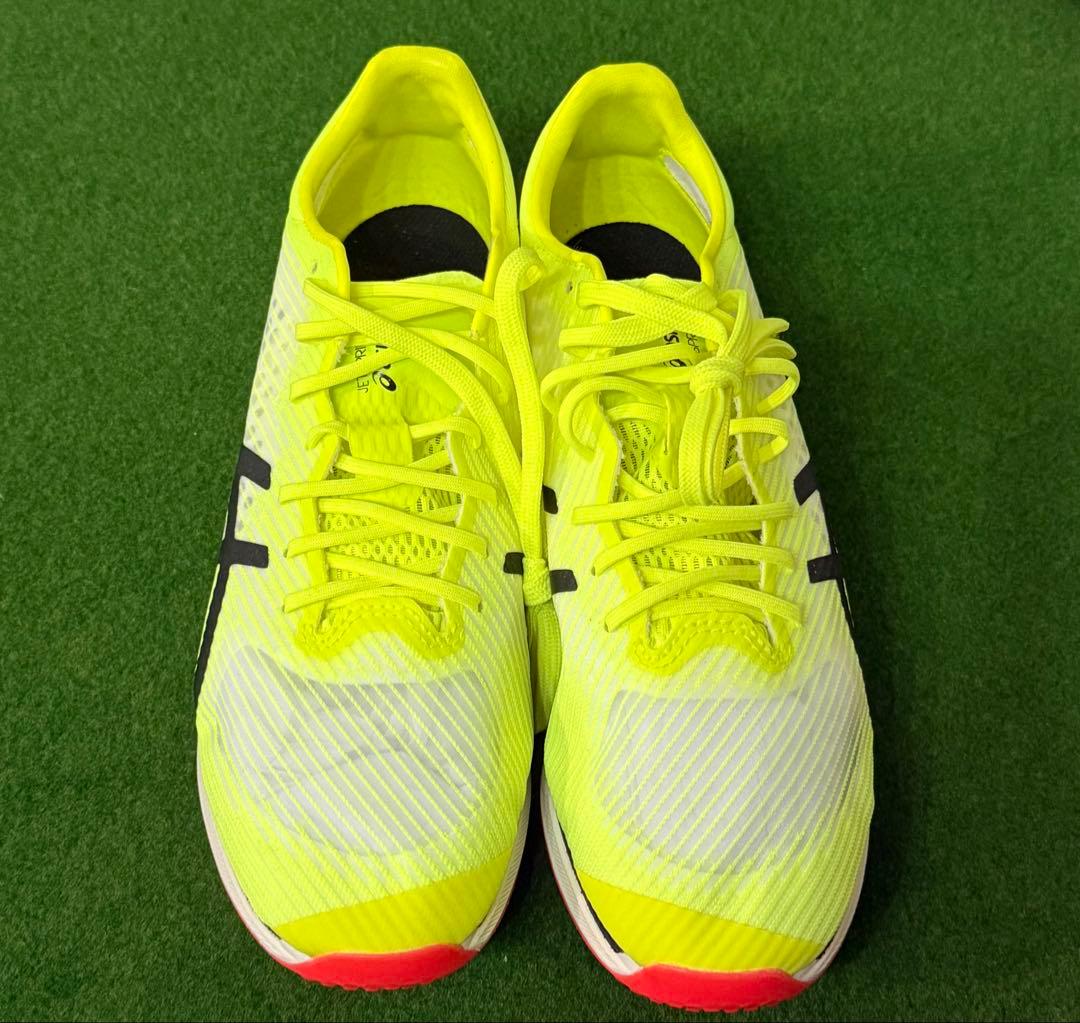 【新品未使用】アシックス ジェットスプリント3 イエロー系 25.0㎝