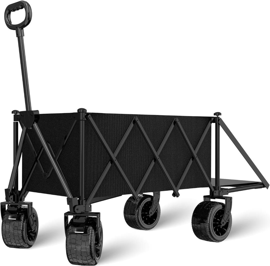 【新品未使用】2025強化版 アウトドアワゴン大容量210L／耐荷重200kg）