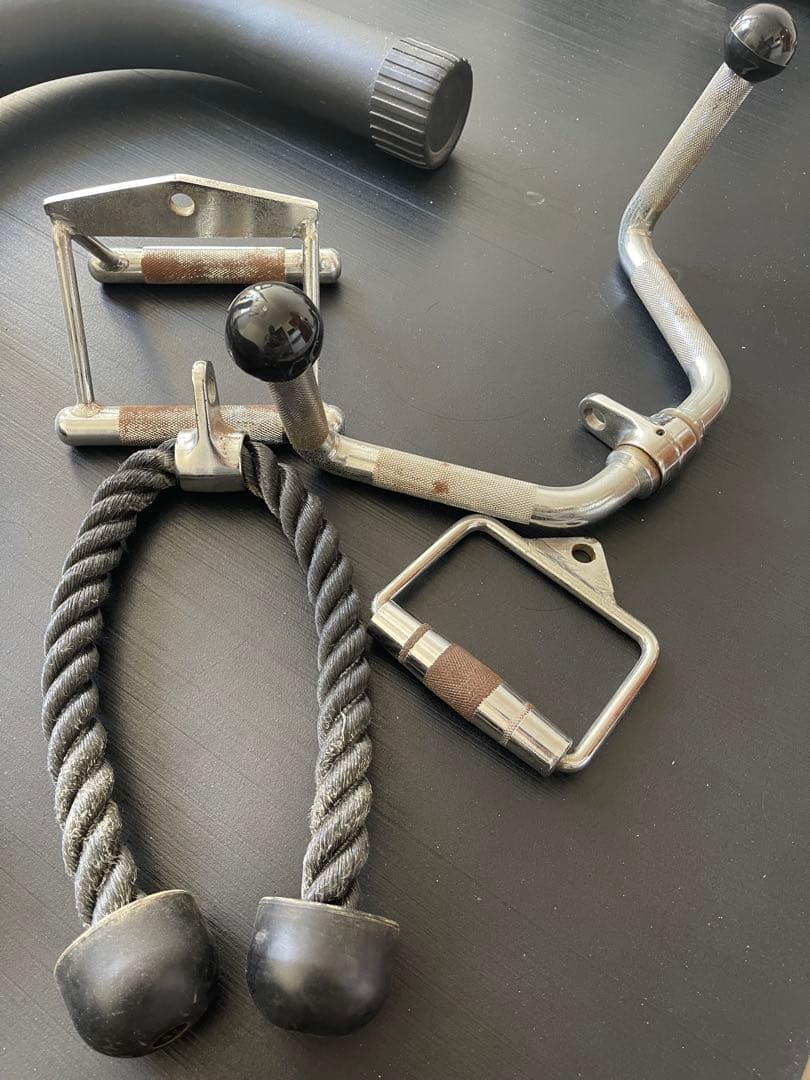 パワーラックHPMラットオプションセット/バーベル&プレート100kgセット