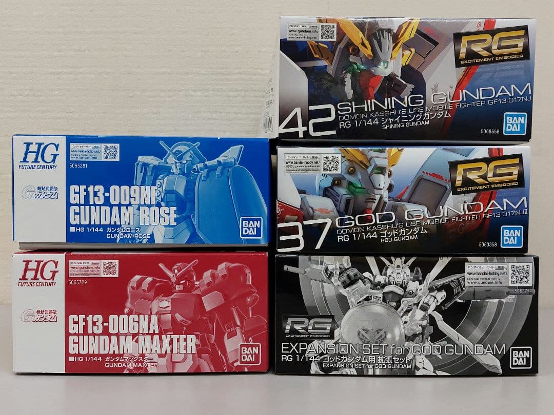 HG 1/144 ガンダムローズ　HG 1/144 ガンダムマックスター　他