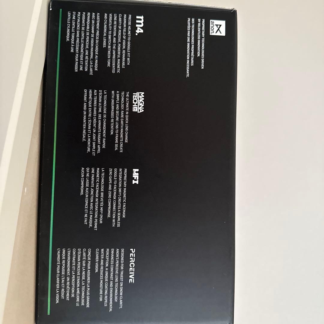 Anon M4ゴーグル準新品