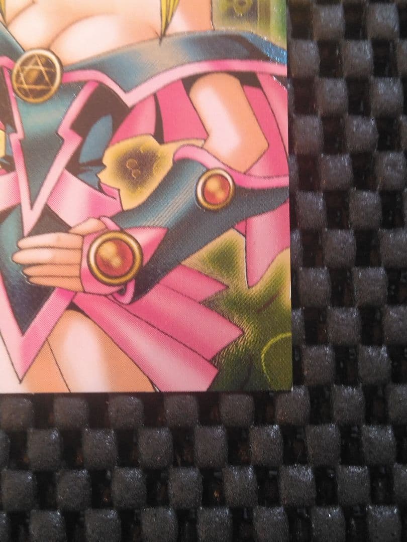 フ*ル様 遊戯王　DDM特典　ブラック・マジシャン・ガール　レリーフ　グリーン