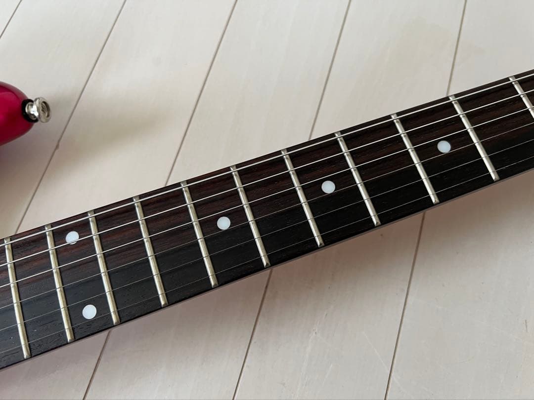 未使用品 GrecoWSR-46/PPKスパークリングピンク　エレキギターグレコ