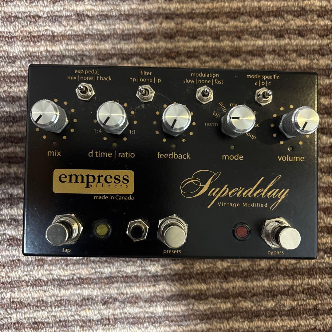 Empress Superdelay Vintage Modified　値下げ！