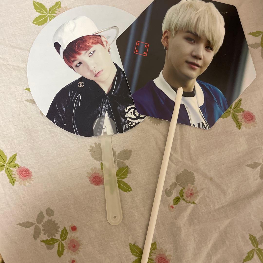 BTS 防弾少年団 ユンギ SUGA うちわ まとめ売り