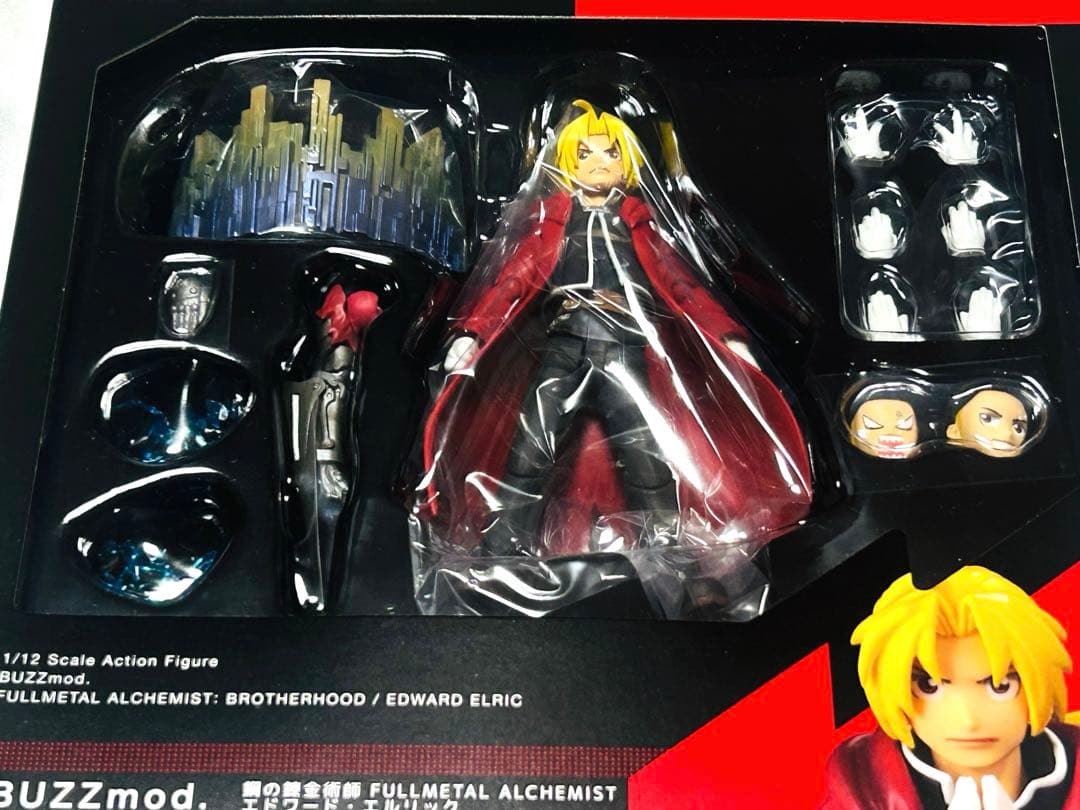 【未開封品】BUZZmod. 鋼の錬金術師 エドワード•エルリック フィギュア