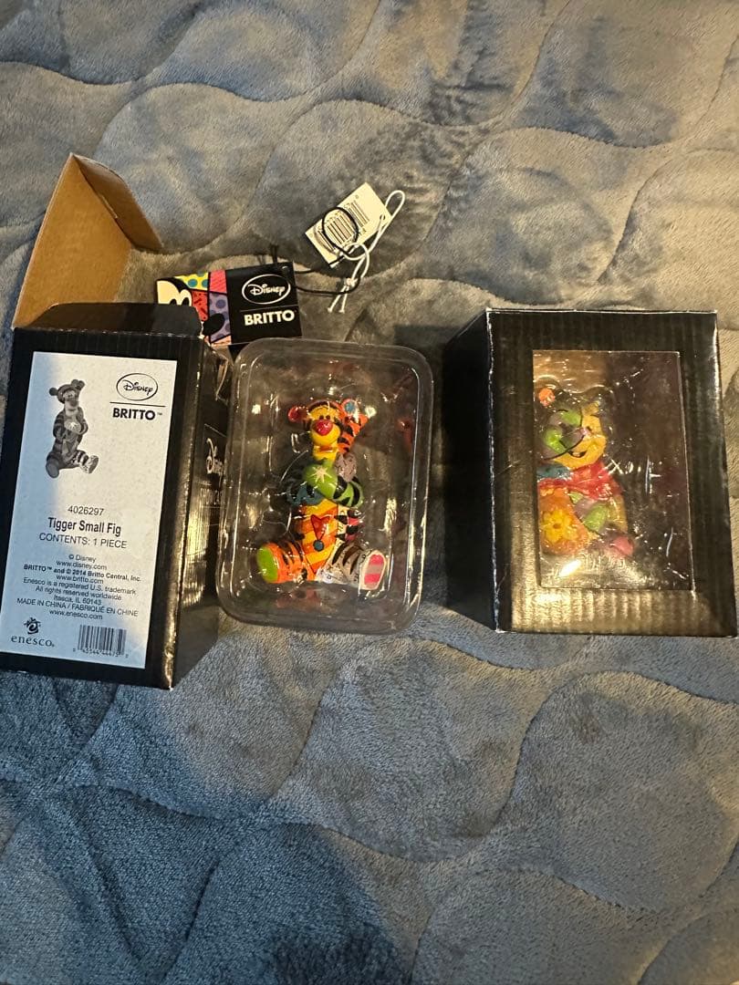 ディズニー　BRITTO プーさん・ティガー　フィギュアセット　Disney