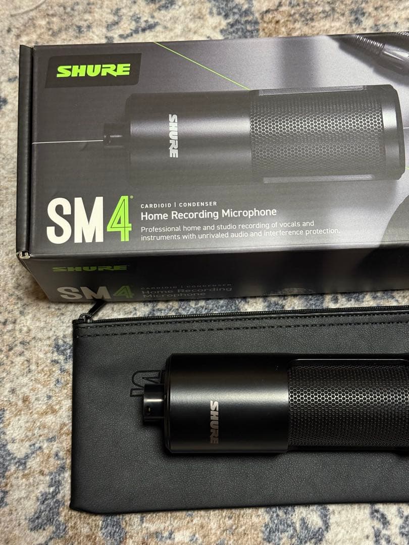 配信機器・PA機器・レコーディング機器 SHURE SM4