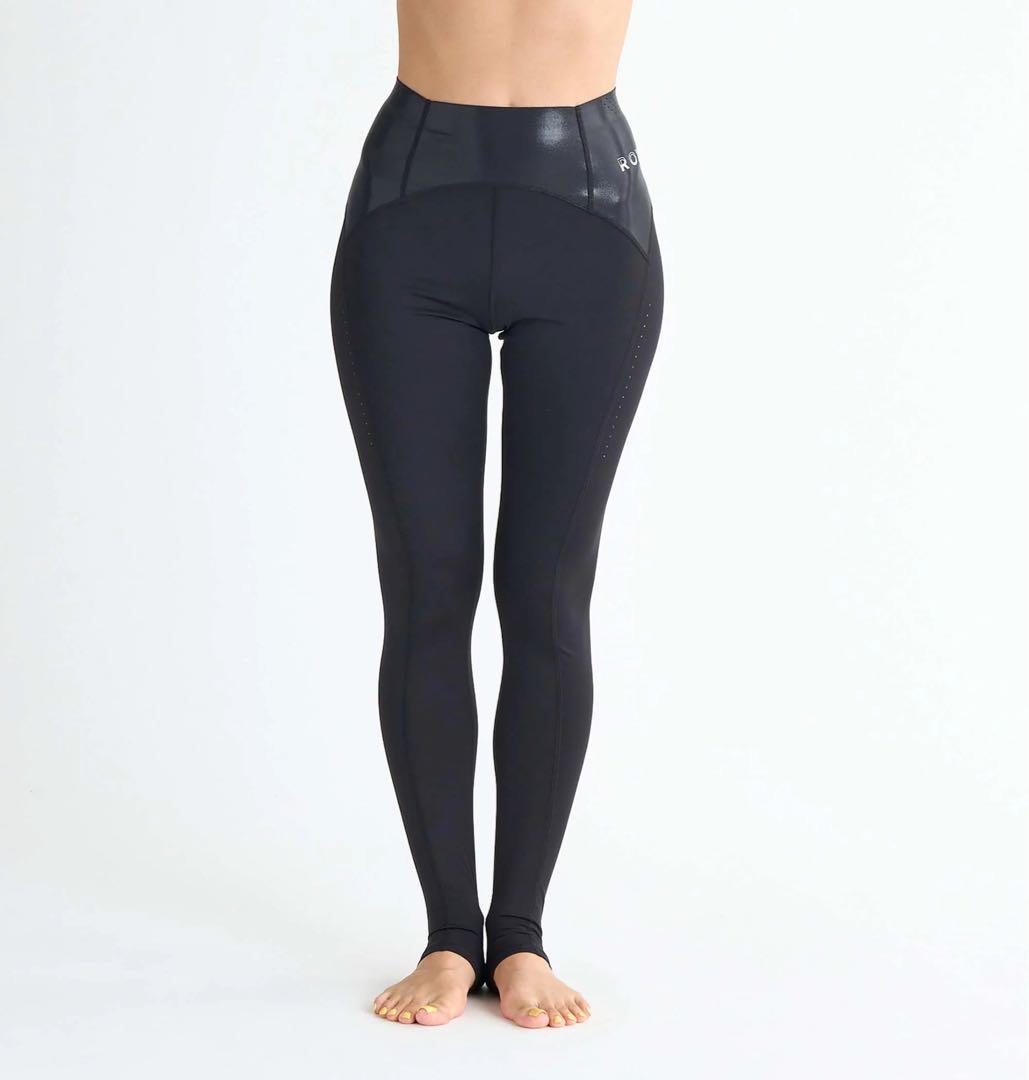 ROXYロキシースポーツブラとレギンスセット ブラック ヨガピラティスジム