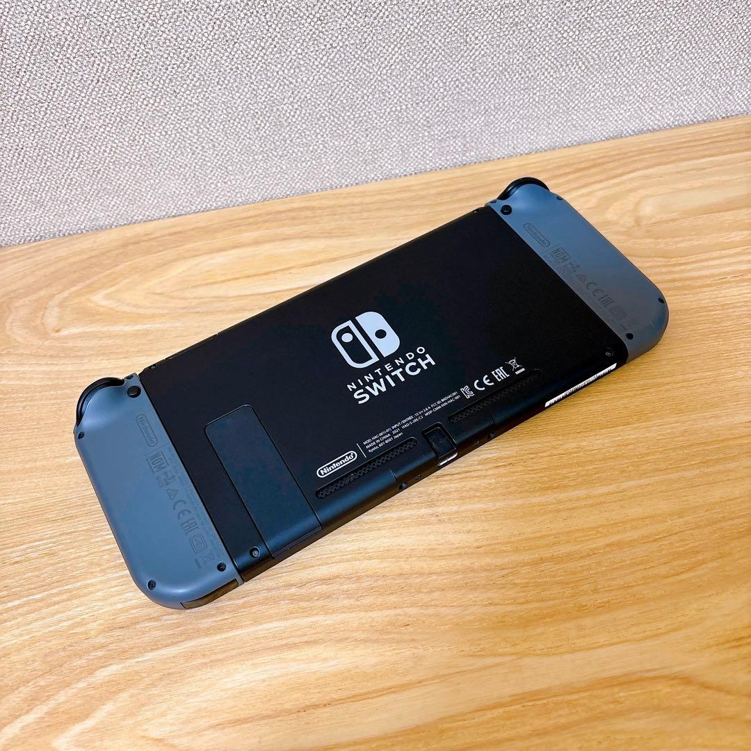【未使用に近い】Nintendo Switch 本体 バッテリー強化型 グレー