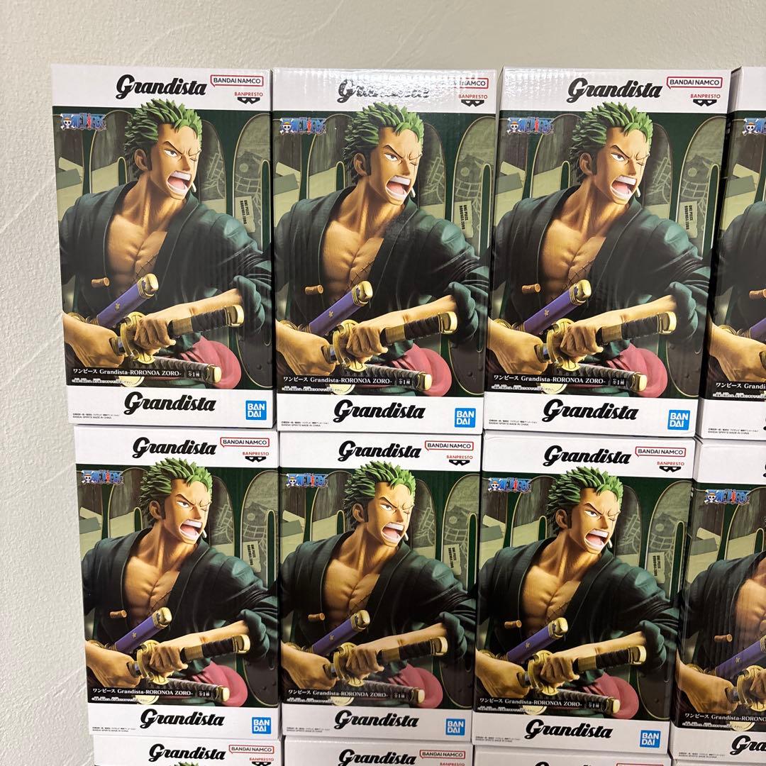 【新品未開封】 ワンピース ゾロ Grandista フィギュア 19個セット