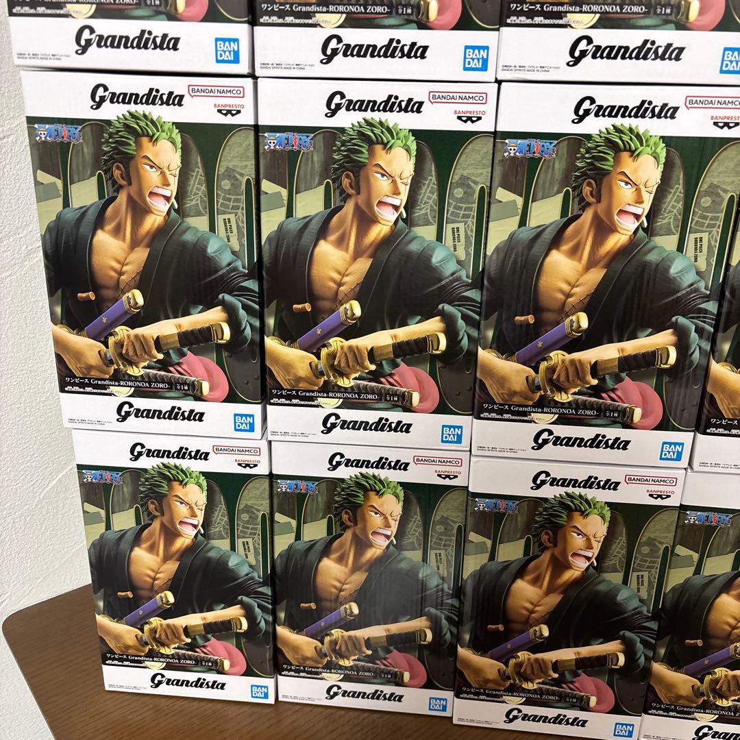 【新品未開封】 ワンピース ゾロ Grandista フィギュア 19個セット