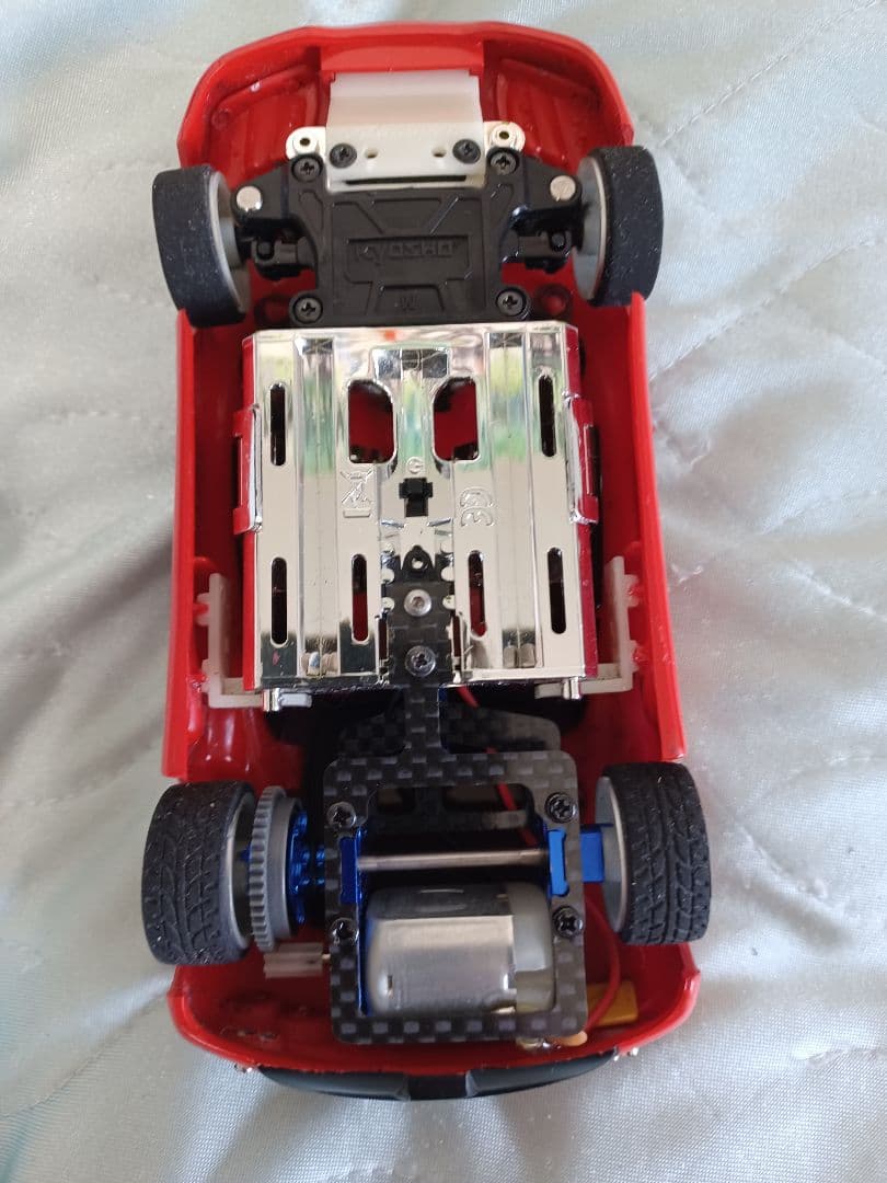 ミニッツ MR03 セット　Kyosho EX-5UR　メッキシャーシ　非売品