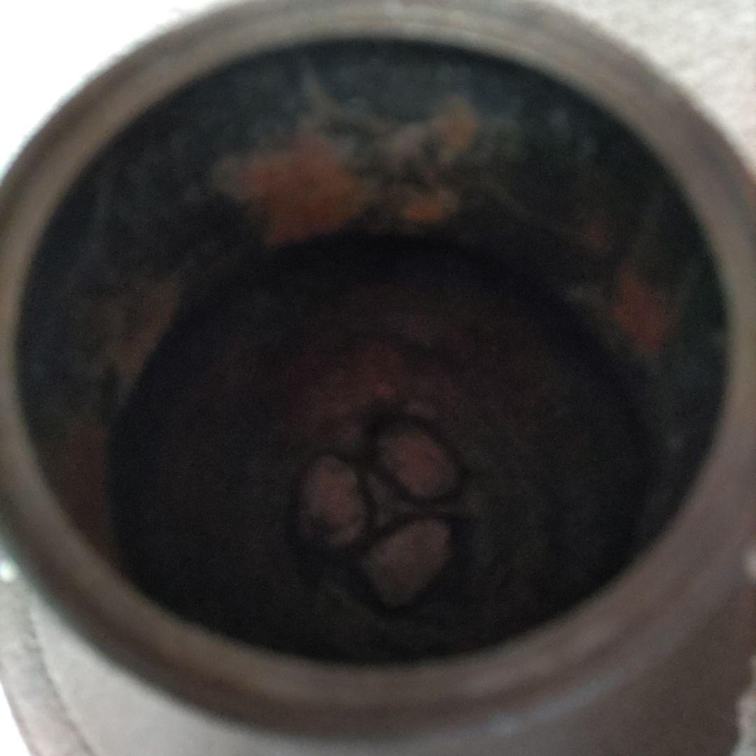 茶道具　富士釜　D352
