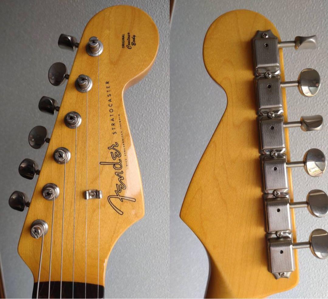 ギター FenderJapan ST62-70TX pick up jazzy cat