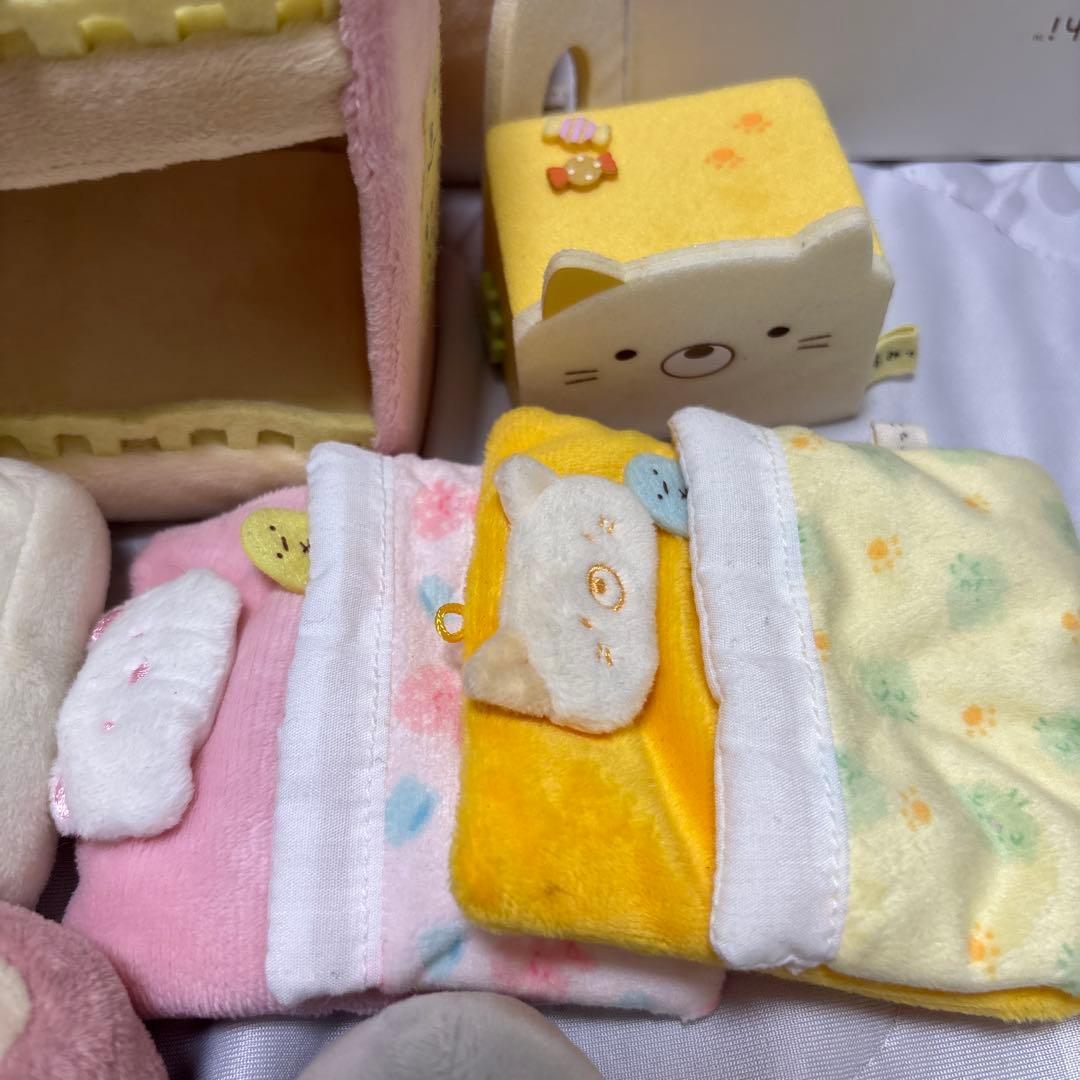 ☆すみっコぐらし ぬいぐるみ 未使用 使用済あり タグ付き有 サンエックス 手乗
